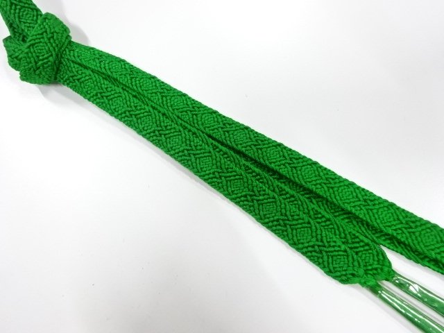JAPANESE HAND-TIED OBIJIME CORD FOR SUMMER / UNUSED